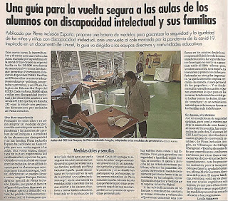 EL COLEGIO LOS PUEYOS EN SIN BARRERAS DE HERALDO DE ARAGÓN