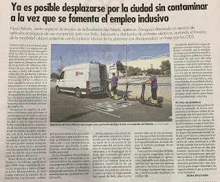 NUESTRO SERVICIO DE PATINETES ELÉCTRICOS EN HERALDO DE ARAGÓN