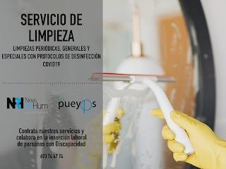 SERVICIO DE LIMPIEZA DE NUESTRO CENTRO ESPECIAL DE EMPLEO