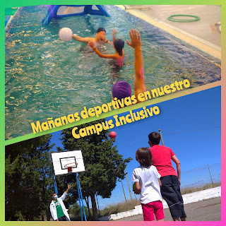 MAÑANAS DEPORTIVAS EN NUESTRO CAMPUS DE VERANO INCLUSIVO