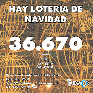 NO TE QUEDES SIN NUESTRA LOTERÍA DE NAVIDAD