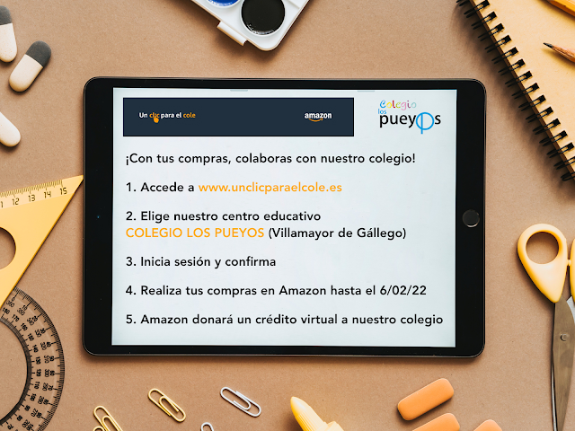 ÚNETE A UN CLIC PARA EL COLE Y COLABORA CON NUESTRO COLEGIO