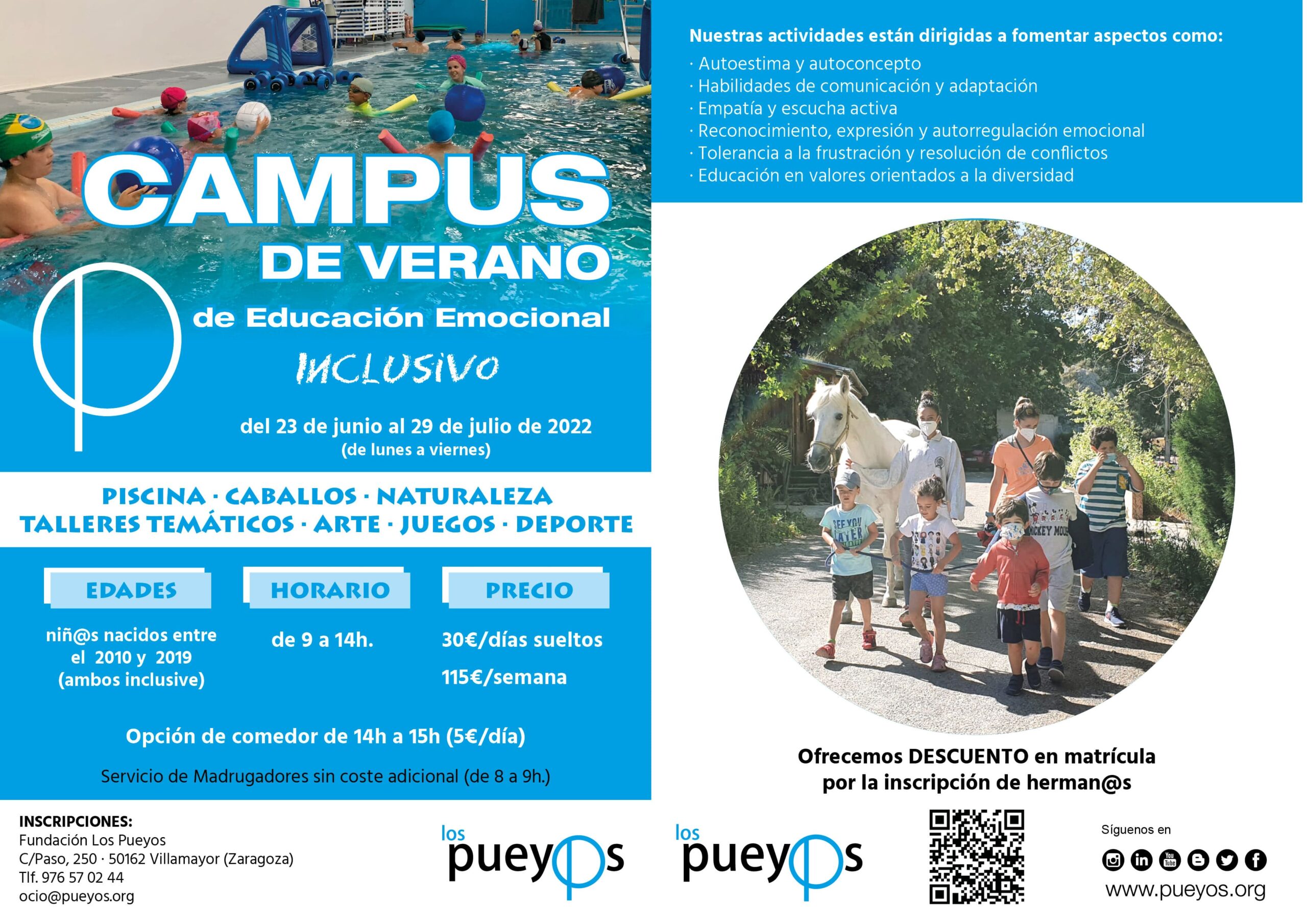 CONOCE NUESTRO CAMPUS DE VERANO DE EDUCACIÓN EMOCIONAL