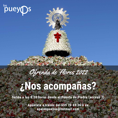 VEN A LA OFRENDA CON LOS PUEYOS