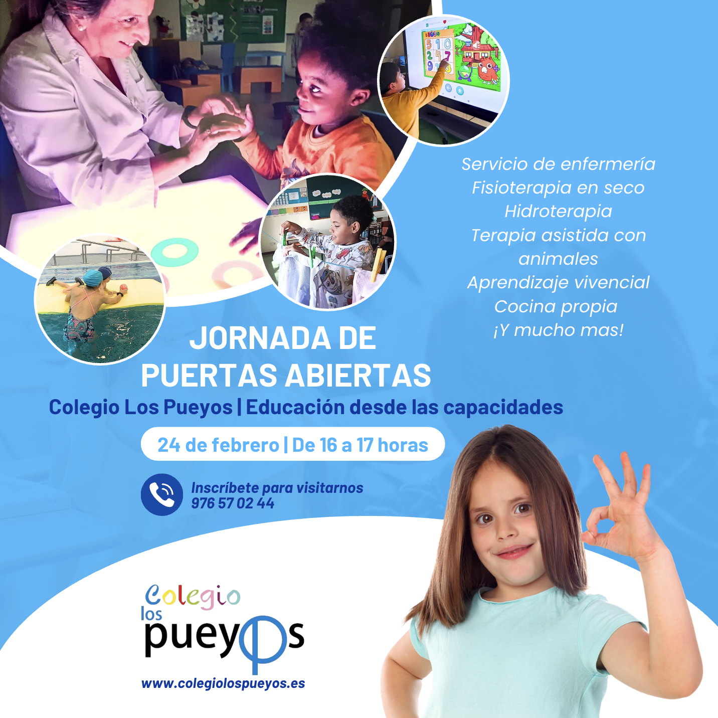 JORNADA DE PUERTAS ABIERTAS EN EL COLEGIO LOS PUEYOS